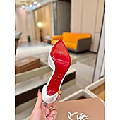 US$130.00 Christian Louboutin 10.5cm High-heeled shoes for women #772996