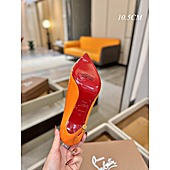 US$130.00 Christian Louboutin 10.5cm High-heeled shoes for women #773000
