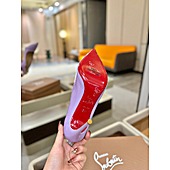 US$130.00 Christian Louboutin 10.5cm High-heeled shoes for women #773005