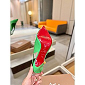 US$134.00 Christian Louboutin 10.5cm High-heeled shoes for women #773013