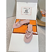 US$118.00 HERMES Shoes for HERMES slippers for women #773025
