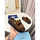 US$115.00 Prada Shoes for Prada Slippers for women #773259