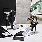 US$134.00 YSL 10.5cm High-heeled shoes for women #773360