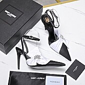 US$134.00 YSL 10.5cm High-heeled shoes for women #773360