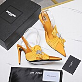 US$134.00 YSL 10.5cm High-heeled shoes for women #773361