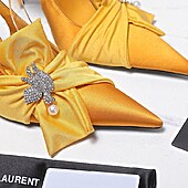 US$134.00 YSL 10.5cm High-heeled shoes for women #773361