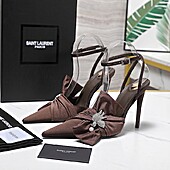 US$134.00 YSL 10.5cm High-heeled shoes for women #773362