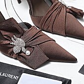 US$134.00 YSL 10.5cm High-heeled shoes for women #773362