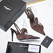 US$134.00 YSL 10.5cm High-heeled shoes for women #773364