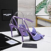 US$134.00 YSL 10.5cm High-heeled shoes for women #773365