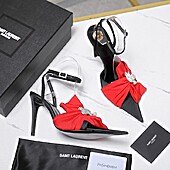 US$134.00 YSL 10.5cm High-heeled shoes for women #773367
