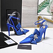US$134.00 YSL 10.5cm High-heeled shoes for women #773368