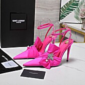 US$134.00 YSL 10.5cm High-heeled shoes for women #773369