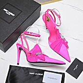 US$134.00 YSL 10.5cm High-heeled shoes for women #773369