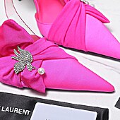 US$134.00 YSL 10.5cm High-heeled shoes for women #773369