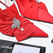 US$134.00 YSL 10.5cm High-heeled shoes for women #773370