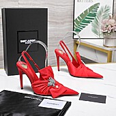 US$134.00 YSL 10.5cm High-heeled shoes for women #773370