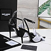 US$134.00 YSL 10.5cm High-heeled shoes for women #773371
