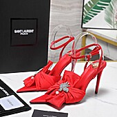 US$134.00 YSL 10.5cm High-heeled shoes for women #773372