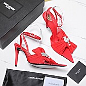 US$134.00 YSL 10.5cm High-heeled shoes for women #773372