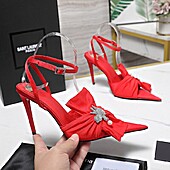 US$134.00 YSL 10.5cm High-heeled shoes for women #773372