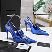 US$134.00 YSL 10.5cm High-heeled shoes for women #773373