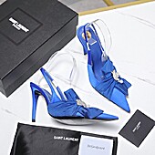 US$134.00 YSL 10.5cm High-heeled shoes for women #773373