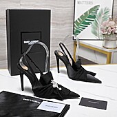 US$134.00 YSL 10.5cm High-heeled shoes for women #773375