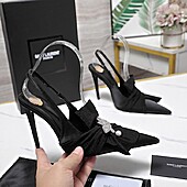 US$134.00 YSL 10.5cm High-heeled shoes for women #773375