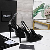 US$134.00 YSL 10.5cm High-heeled shoes for women #773375