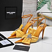 US$134.00 YSL 10.5cm High-heeled shoes for women #773376