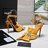 US$134.00 YSL 10.5cm High-heeled shoes for women #773376