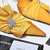 US$134.00 YSL 10.5cm High-heeled shoes for women #773377