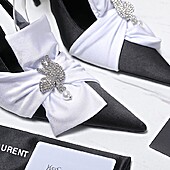US$134.00 YSL 10.5cm High-heeled shoes for women #773378