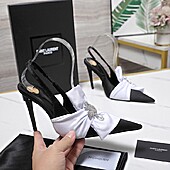US$134.00 YSL 10.5cm High-heeled shoes for women #773378