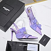 US$134.00 YSL 10.5cm High-heeled shoes for women #773379