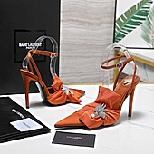 US$134.00 YSL 10.5cm High-heeled shoes for women #773380