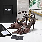 US$134.00 YSL 10.5cm High-heeled shoes for women #773381
