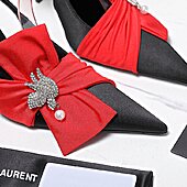 US$134.00 YSL 10.5cm High-heeled shoes for women #773382