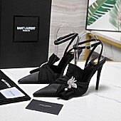 US$134.00 YSL 10.5cm High-heeled shoes for women #773383