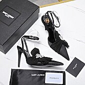 US$134.00 YSL 10.5cm High-heeled shoes for women #773383