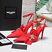 US$134.00 YSL 10.5cm High-heeled shoes for women #773421