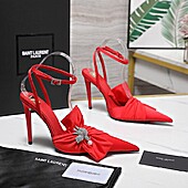 US$134.00 YSL 10.5cm High-heeled shoes for women #773421
