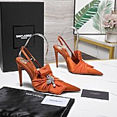 US$134.00 YSL 10.5cm High-heeled shoes for women #773422