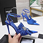 US$134.00 YSL 10.5cm High-heeled shoes for women #773423