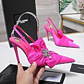 US$134.00 YSL 10.5cm High-heeled shoes for women #773424