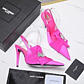 US$134.00 YSL 10.5cm High-heeled shoes for women #773424