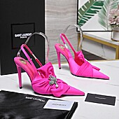 US$134.00 YSL 10.5cm High-heeled shoes for women #773424