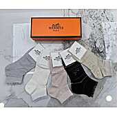 US$20.00 HERMES Socks 5pcs sets #775196