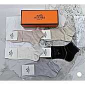 US$20.00 HERMES Socks 5pcs sets #775196